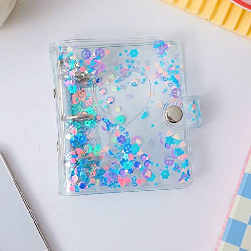 runrayay 3 Zoll Kpop Photocard Holder Book Photocard Arbeitsmappe, Mini-Album, transparente Helligkeit, helles Herz Kleine Fotokarte Book Kpop Fotogalerie 20 Taschen, blau runrayay 3 Zoll Kpop Photocard Holder Book Photocard Arbeitsmappe, Mini-Album, transparente Helligkeit, helles Herz Kleine Fotokarte Book Kpop Fotogalerie 20 Taschen, blau von runrayay