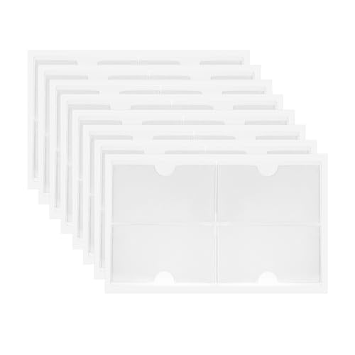 52 Etikettenhalter Selbstklebende Etikettenhalter,Transparent Visitenkartenhüllen Beschriftungsfenster Selbstklebende Visitenkartentaschen Selbstklebend Visitenkarten Taschen für Büro Zuhause,10x6cm 52 Etikettenhalter Selbstklebende Etikettenhalter,Transparent Visitenkartenhüllen Beschriftungsfenster Selbstklebende Visitenkartentaschen Selbstklebend Visitenkarten Taschen für Büro Zuhause,10x6cm von runxsam