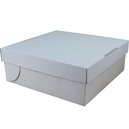 s&C 50 Tortenkarton Tortenbox 32 x 32 x 12 cm stabile E-Welle Wellkarton Tortenschachtel Konditorkarton Verpackung s&C 50 Tortenkarton Tortenbox 32 x 32 x 12 cm stabile E-Welle Wellkarton Tortenschachtel Konditorkarton Verpackung von s&C