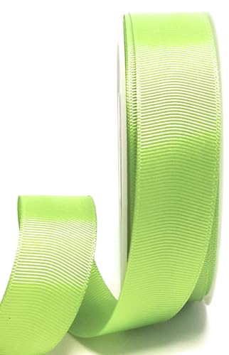 Schleifenband Ripsband 25 Meter x 25 MM Maigrün - Grün Ripsschleifenband Dekoband Geschenkband von s.dekoda