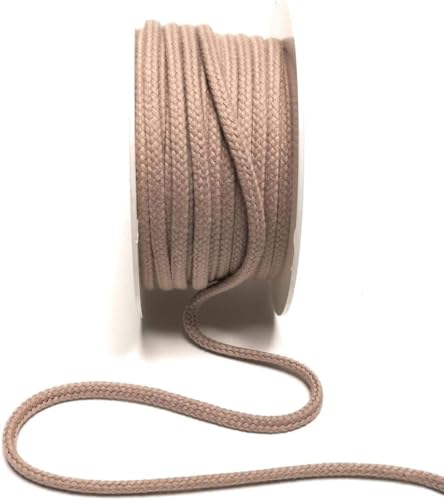 s.dekoda Hoodieband 10m x 5mm Kordel Hoodieschnur Hoodiekordel Flechtkordel Natur - Hellbraun s.dekoda Hoodieband 10m x 5mm Kordel Hoodieschnur Hoodiekordel Flechtkordel Natur - Hellbraun von s.dekoda