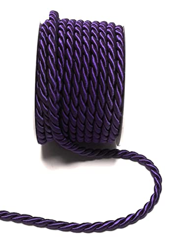 s.dekoda Kordel 10m x 6mm Lila Drehkordel Dekoband Kordelband Kordelschnur s.dekoda Kordel 10m x 6mm Lila Drehkordel Dekoband Kordelband Kordelschnur von s.dekoda