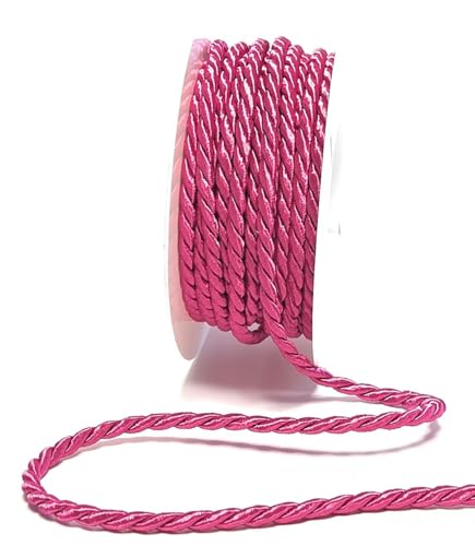 s.dekoda Kordel 10m x 6mm Magenta - Pink Drehkordel Dekoband Kordelband Kordelschnur s.dekoda Kordel 10m x 6mm Magenta - Pink Drehkordel Dekoband Kordelband Kordelschnur von s.dekoda