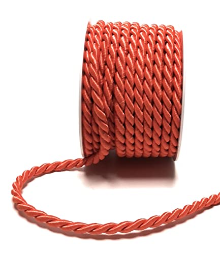 s.dekoda Kordel 10m x 6mm Orange Drehkordel Dekoband Kordelband Kordelschnur s.dekoda Kordel 10m x 6mm Orange Drehkordel Dekoband Kordelband Kordelschnur von s.dekoda