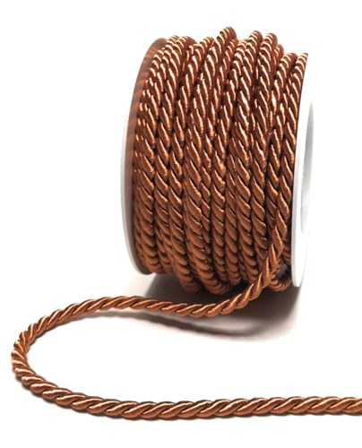 s.dekoda Kordel 10m x 6mm Rostbraun Kupfer Drehkordel Dekoband Kordelband Kordelschnur s.dekoda Kordel 10m x 6mm Rostbraun Kupfer Drehkordel Dekoband Kordelband Kordelschnur von s.dekoda