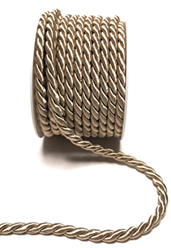 s.dekoda Kordel 10m x 6mm Sandbraun Drehkordel Dekoband Kordelband Kordelschnur s.dekoda Kordel 10m x 6mm Sandbraun Drehkordel Dekoband Kordelband Kordelschnur von s.dekoda