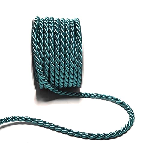 s.dekoda Kordel 10m x 6mm Türkis Drehkordel Dekoband Kordelband Kordelschnur s.dekoda Kordel 10m x 6mm Türkis Drehkordel Dekoband Kordelband Kordelschnur von s.dekoda