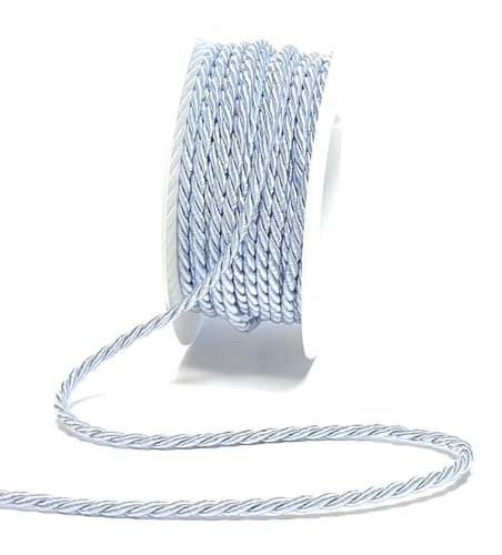 s.dekoda Kordel 15m x 4mm Hellblau Drehkordel Dekoband Kordelband Kordelschnur von s.dekoda
