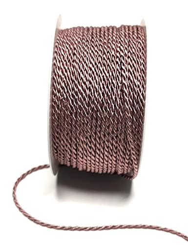s.dekoda Kordel 50m x 2mm Altrosa Drehkordel Dekoband Kordelband Kordelschnur s.dekoda Kordel 50m x 2mm Altrosa Drehkordel Dekoband Kordelband Kordelschnur von s.dekoda