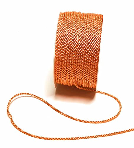 s.dekoda Kordel 50m x 2mm Orange Drehkordel Dekoband Kordelband Kordelschnur s.dekoda Kordel 50m x 2mm Orange Drehkordel Dekoband Kordelband Kordelschnur von s.dekoda