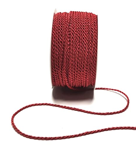 s.dekoda Kordel 50m x 2mm Rot Drehkordel Dekoband Kordelband Kordelschnur s.dekoda Kordel 50m x 2mm Rot Drehkordel Dekoband Kordelband Kordelschnur von s.dekoda