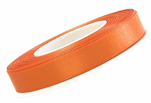 s.dekoda Satinband 25m x 10mm Orange Schleifenband Dekoband Satin von s.dekoda