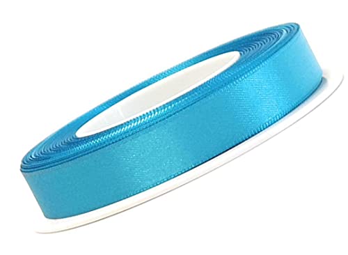 s.dekoda Satinband 25m x 10mm Türkis - Eisblau Schleifenband Dekoband Satin s.dekoda Satinband 25m x 10mm Türkis - Eisblau Schleifenband Dekoband Satin von s.dekoda