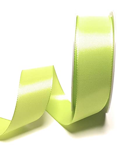 s.dekoda Taftband 50m x 40mm Lindgrün - Grün Schleifenband Dekoband Taft Geschenkband von s.dekoda