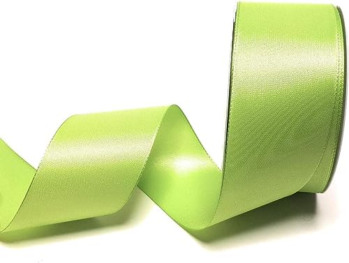 s.dekoda Taftband 50m x 60mm Maigrün Grün Schleifenband Dekoband Taft Geschenkband von s.dekoda