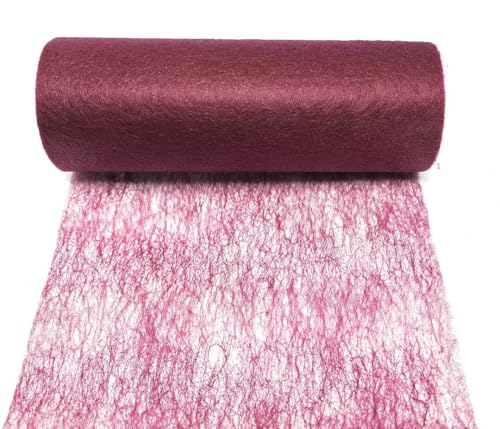 s.dekoda Tischband 20m x 23cm Vlies Tischläufer Vliesband Tischvlies Dekovlies Weinrot Bordeaux s.dekoda Tischband 20m x 23cm Vlies Tischläufer Vliesband Tischvlies Dekovlies Weinrot Bordeaux von s.dekoda