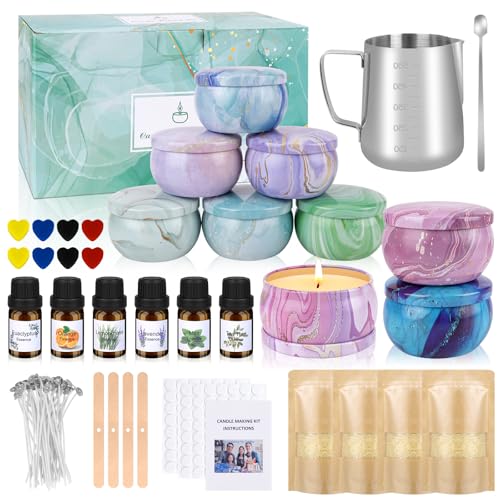 Kerzen Selber Machen Set - Kerzenherstellung Kit für Kinder und Anfänger, enthält Bienenwachs, ätherische, Farbstoffe, und mehr DIY Kerze machen Zubehör Kerzen Selber Machen Set - Kerzenherstellung Kit für Kinder und Anfänger, enthält Bienenwachs, ätherische, Farbstoffe, und mehr DIY Kerze machen Zubehör von sacemontic