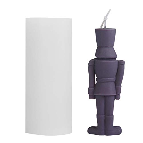 sadfd Silikon-Gießformen, Silikon Nussknacker Kerzenform, Königskerze Silikonform, Menschlich Geformte Form Für Kerzenherstellung, Handgemachte Geschenk Duftende Kerzen Seifenform Für Handcraft sadfd Silikon-Gießformen, Silikon Nussknacker Kerzenform, Königskerze Silikonform, Menschlich Geformte Form Für Kerzenherstellung, Handgemachte Geschenk Duftende Kerzen Seifenform Für Handcraft von sadfd
