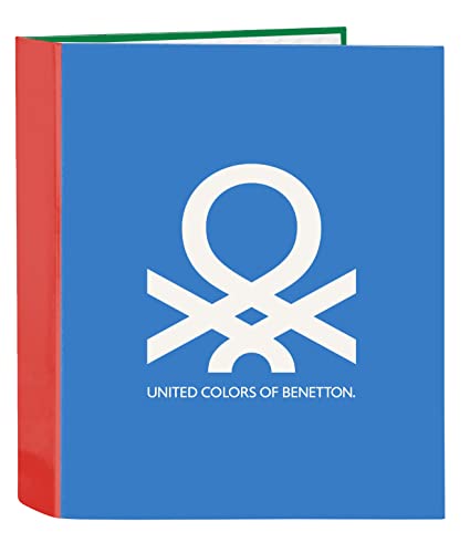 Safta Benetton Topitos Ringordner mit 4 Ringen, ideal für Kinder verschiedener Altersgruppen, bequem und vielseitig, Qualität und Widerstandsfähigkeit, 27 x 6 x 33 cm, gebrochenes Weiß Safta Benetton Topitos Ringordner mit 4 Ringen, ideal für Kinder verschiedener Altersgruppen, bequem und vielseitig, Qualität und Widerstandsfähigkeit, 27 x 6 x 33 cm, gebrochenes Weiß von safta