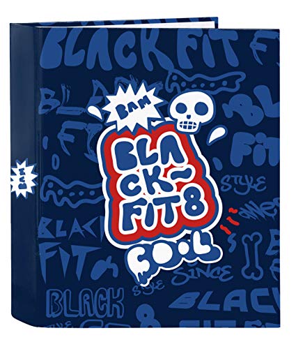 Blackfit8 -Blackfit8 Sammelmappe mit 4 Ringen (SAFTA 542046657) von Blackfit8