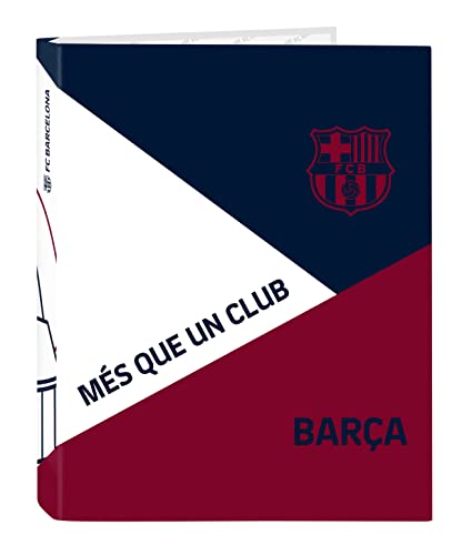FC Barcelona 2022 Ringbuch mit 4 gemischten Ringen von safta