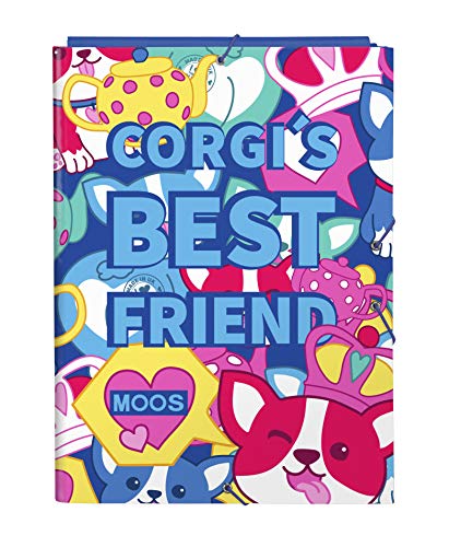 Mappe Folio mit 3 Klappen von MOOS, 260 x 365 mm Mappe Folio mit 3 Klappen von MOOS, 260 x 365 mm von safta