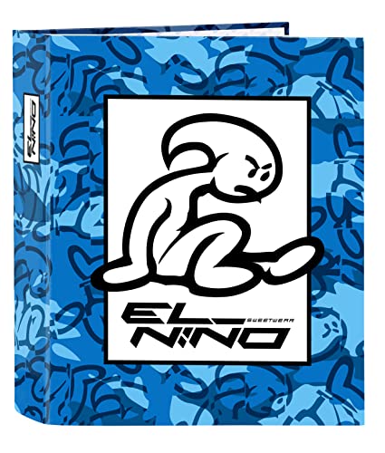 Ringbuch mit 4 Ringen, breiter Rücken des Kindes 'Blue Bay' Ringbuch mit 4 Ringen, breiter Rücken des Kindes 'Blue Bay' von safta