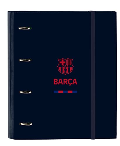 Safta F.C. BARCELONA Corporativa - Ordner mit 4 Ringen, 35 cm, mit 100 A4-Blättern, ideal für Kinder verschiedener Altersgruppen, bequem und vielseitig, Qualität und Widerstandsfähigkeit, 27 x 3,5 x Safta F.C. BARCELONA Corporativa - Ordner mit 4 Ringen, 35 cm, mit 100 A4-Blättern, ideal für Kinder verschiedener Altersgruppen, bequem und vielseitig, Qualität und Widerstandsfähigkeit, 27 x 3,5 x von safta