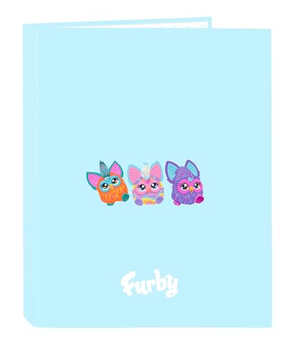 Safta FURBY Ringbuch mit 4 Ringen, ideal für Kinder unterschiedlichen Alters, bequem und vielseitig, Qualität und Haltbarkeit, 26,5 x 33 cm, Himmelblau, M, lässig, himmelblau, M, Lässig Safta FURBY Ringbuch mit 4 Ringen, ideal für Kinder unterschiedlichen Alters, bequem und vielseitig, Qualität und Haltbarkeit, 26,5 x 33 cm, Himmelblau, M, lässig, himmelblau, M, Lässig von safta