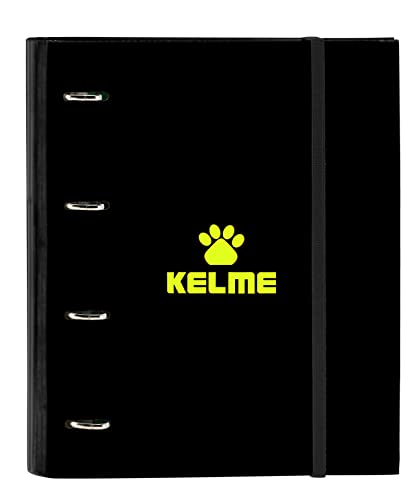 Safta Kelme Jungle Ringbuch für Schule mit 4 Ringen, 35 cm, mit 100 A4Blättern, ideal für Kinder verschiedener Altersgruppen, bequem und vielseitig, Qualität und Widerstandsfähigkeit, 27 x 3,5 x 32 cm von safta