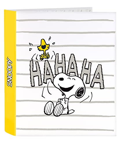 Snoopy 'friends forever' Ringbuch mit 4 Ringen von safta