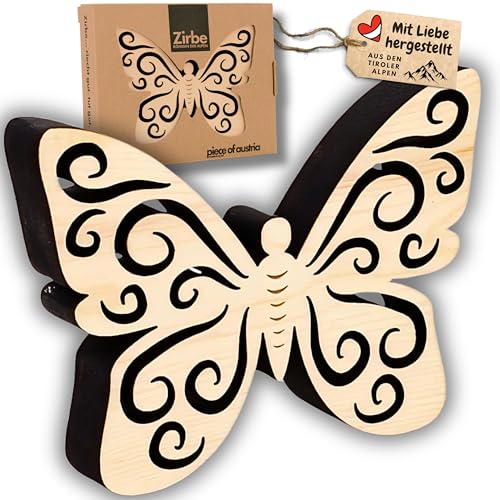 sagl.tirol Kleiner Schmetterling aus Zirben Holz (Ornament 1) von sagl.tirol