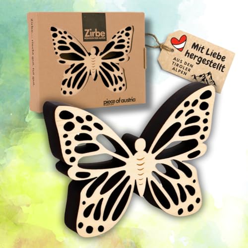 sagl.tirol Kleiner Schmetterling aus Zirben Holz (Ornament 2) von sagl.tirol