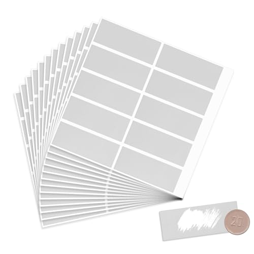 300 Stück Rubbelaufkleber Rubbel Etiketten Silber Rubbellose Scratch Sticker Rubbellos Aufkleber Label Rubbellose Selber Machen Rubbelkarten für Hochzeit Weihnachten Geburtstage, 65x25mm 300 Stück Rubbelaufkleber Rubbel Etiketten Silber Rubbellose Scratch Sticker Rubbellos Aufkleber Label Rubbellose Selber Machen Rubbelkarten für Hochzeit Weihnachten Geburtstage, 65x25mm von salbsever