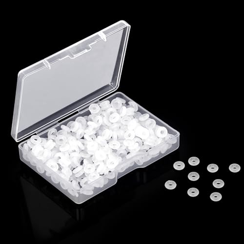 300 Stück Silikon-Gummi-Stopper für Schlangenkette Klare Elastische Silikon Gummi Ring Stopper, Silikonkautschuk Stopper für Schmuck Glasperlen Handgemachte Perlen Armband Charm Armbänder Material 300 Stück Silikon-Gummi-Stopper für Schlangenkette Klare Elastische Silikon Gummi Ring Stopper, Silikonkautschuk Stopper für Schmuck Glasperlen Handgemachte Perlen Armband Charm Armbänder Material von salbsever