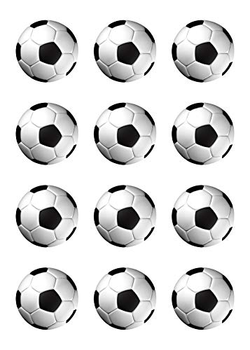 Muffinaufleger Cupcakes Muffins Kindergeburtstag Fussballparty FußballpartyFussbal Fußball FB01 Schwarz Muffinaufleger Cupcakes Muffins Kindergeburtstag Fussballparty FußballpartyFussbal Fußball FB01 Schwarz von sales-world24