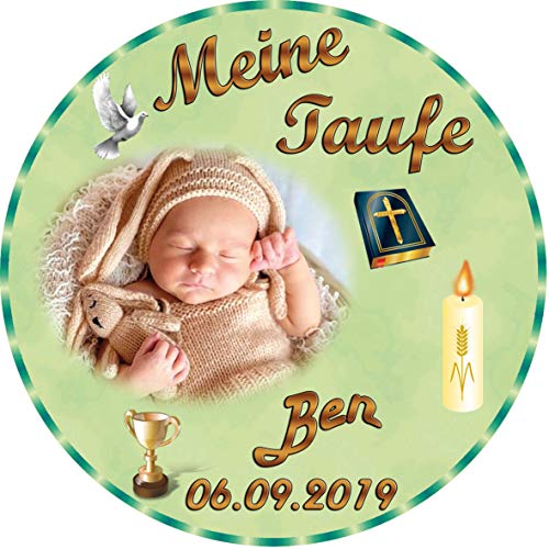 sales-world24 Tortenaufleger Fototorte Tortenbild Zuckerpapier Taufe Rund 14 cm T1 sales-world24 Tortenaufleger Fototorte Tortenbild Zuckerpapier Taufe Rund 14 cm T1 von sales-world24