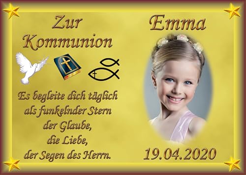 Tortenaufleger Fototorte Tortenbild zur Kommunion DIN A4 K24 Tortenaufleger Fototorte Tortenbild zur Kommunion DIN A4 K24 von sales-world24