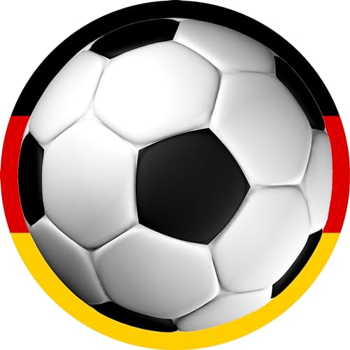sales-world24 Tortenaufleger Fussballparty Fußballparty Kindergeburtstag Fussball Fußball Deutschland Rund 20 cm FB04 sales-world24 Tortenaufleger Fussballparty Fußballparty Kindergeburtstag Fussball Fußball Deutschland Rund 20 cm FB04 von sales-world24