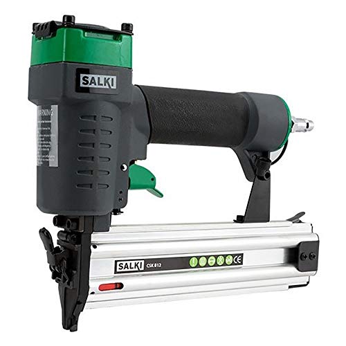 SALKI CSK B12 Druckluftnagler - Pneumatische Nagelpistole, Holznagler für Schreinerei, kompatibel mit BRAD AX 1,2 Nägeln von 10 bis 50 mm. SALKI CSK B12 Druckluftnagler - Pneumatische Nagelpistole, Holznagler für Schreinerei, kompatibel mit BRAD AX 1,2 Nägeln von 10 bis 50 mm. von salki