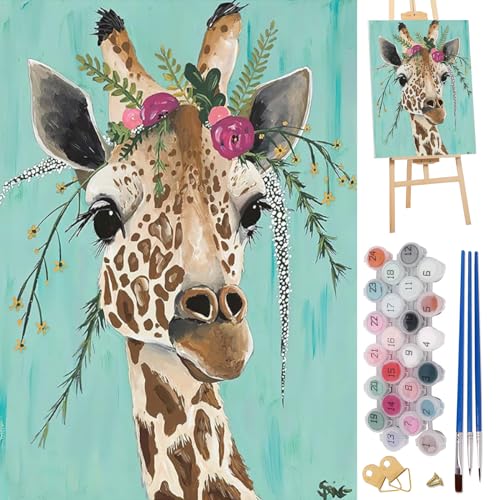 sancuanyi Malen nach Zahlen Erwachsene Schmetterling Paint by Numbers Adult Malen-Nach-Zahlen Erwachsene Kinder Anfänger Leinwand Kreativ Set DIY Set 40x50 cm (Ohne Rahmen) für Stress Relief von sancuanyi