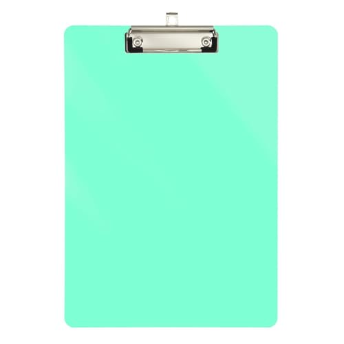Aqua Marine Einfarbige Klemmbrett-Aufhänger, transparent, für 5. Klasse, Essentials für Lehrer, Größe 22,9 x 30,5 cm Aqua Marine Einfarbige Klemmbrett-Aufhänger, transparent, für 5. Klasse, Essentials für Lehrer, Größe 22,9 x 30,5 cm von sanluoli