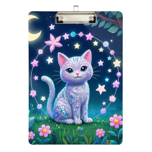 Cartoon-Klemmbrett mit Pailletten, Standard-Loch, für legale Frauen, Basketball-Trainer, Größe 22,9 x 30,5 cm von sanluoli