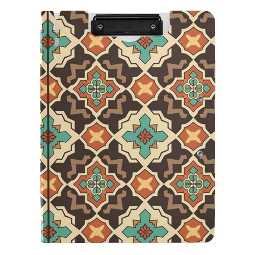 Faltbare Klemmbretter Flaches Geometrisches Muster Malteserkreuz A4 Klemmbrett mit Ordner Zwei Metallclips Stifthalter Schule Klemmbrett mit Hardcover Faltbare Klemmbretter Flaches Geometrisches Muster Malteserkreuz A4 Klemmbrett mit Ordner Zwei Metallclips Stifthalter Schule Klemmbrett mit Hardcover von sanluoli