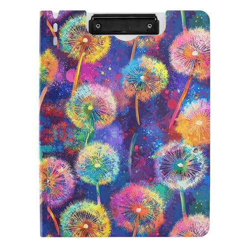 Faltbares Klemmbrett Psychedelic Pusteblume A4 Klemmbrett Folio Horizontal und Vertikal Doppelclips Schule Klemmbrett mit Hardcover Faltbares Klemmbrett Psychedelic Pusteblume A4 Klemmbrett Folio Horizontal und Vertikal Doppelclips Schule Klemmbrett mit Hardcover von sanluoli
