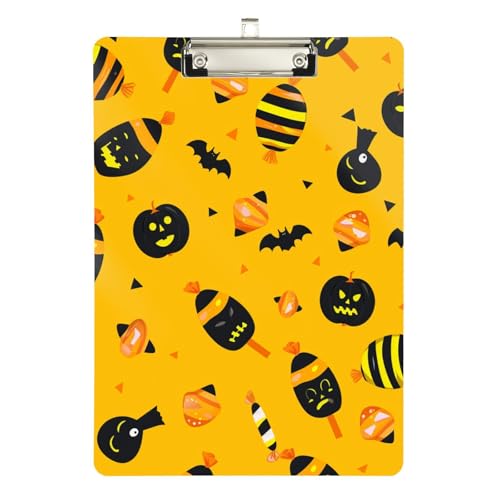 Happy Candy Bunte Klemmbrett-Ordner, Padfolio, Hartpappe für personalisierte Klemmbretter für Lehrer, Größe 22,9 x 30,5 cm Happy Candy Bunte Klemmbrett-Ordner, Padfolio, Hartpappe für personalisierte Klemmbretter für Lehrer, Größe 22,9 x 30,5 cm von sanluoli