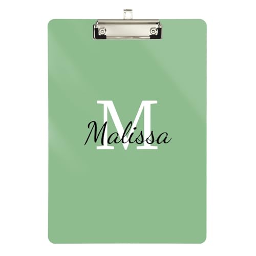 Individuelles Klemmbrett mit Schreibblock, wasserdicht, für personalisierte Klemmbretter für Lehrer, Größe 22,9 x 30,5 cm, personalisiertes glitzerndes Muster Individuelles Klemmbrett mit Schreibblock, wasserdicht, für personalisierte Klemmbretter für Lehrer, Größe 22,9 x 30,5 cm, personalisiertes glitzerndes Muster von sanluoli