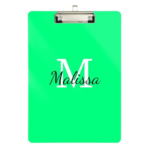 Individuelles Klemmbrett zum Aufhängen, wasserdicht, für Krankenschwestern, Heimunternehmer, Größe 22,9 x 30,5 cm, personalisiertes glitzerndes Muster Individuelles Klemmbrett zum Aufhängen, wasserdicht, für Krankenschwestern, Heimunternehmer, Größe 22,9 x 30,5 cm, personalisiertes glitzerndes Muster von sanluoli