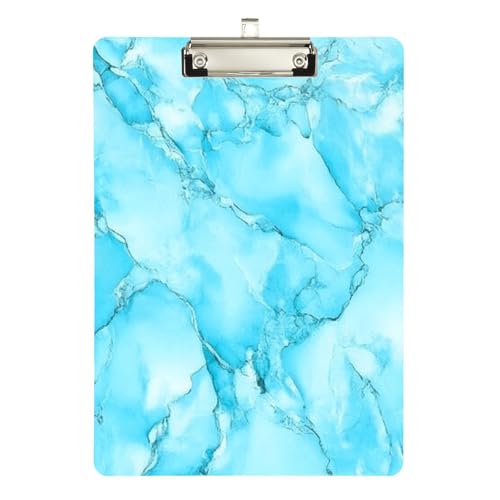Klemmbrett für Krankenschwestern, Acryl, niedlich, für Lehrer, Größe 22,9 x 30,5 cm, Blau-Grün Klemmbrett für Krankenschwestern, Acryl, niedlich, für Lehrer, Größe 22,9 x 30,5 cm, Blau-Grün von sanluoli