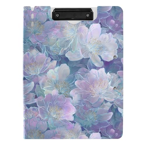 Klemmbrett mit Ordner Traumhafte Blumen Lila Blau A4 Clipfolio Horizontal und Vertikal Doppelklammern Schule Klemmbrett mit Einband Klemmbrett mit Ordner Traumhafte Blumen Lila Blau A4 Clipfolio Horizontal und Vertikal Doppelklammern Schule Klemmbrett mit Einband von sanluoli
